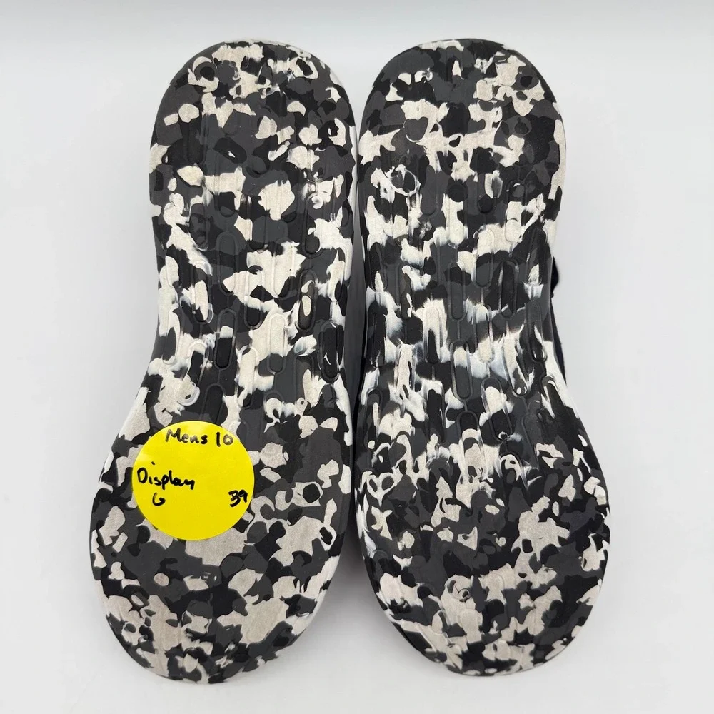 Adidas Mens 10 Lite Racer Adapt 3.0 Black Camo Slip On Running Shoes HWI 28Y001
